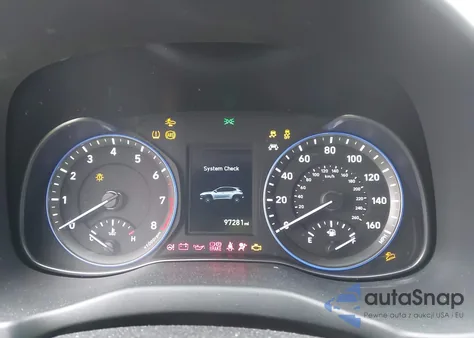 2019 Hyundai Kona Se z USA, uszkodzony, nr VIN KM8K12AA6KU333724